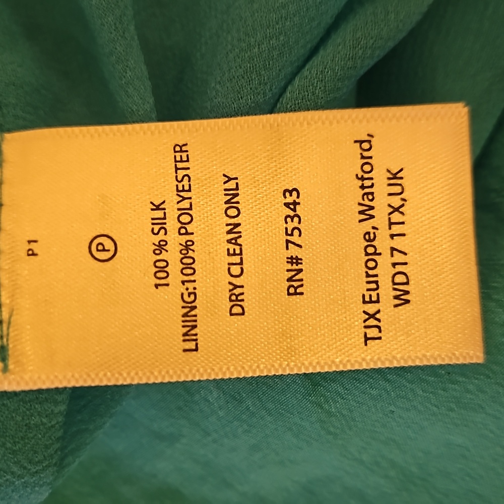 CYNTHIA ROWLEY 100% SILK DRESS - Picture 6 of 7